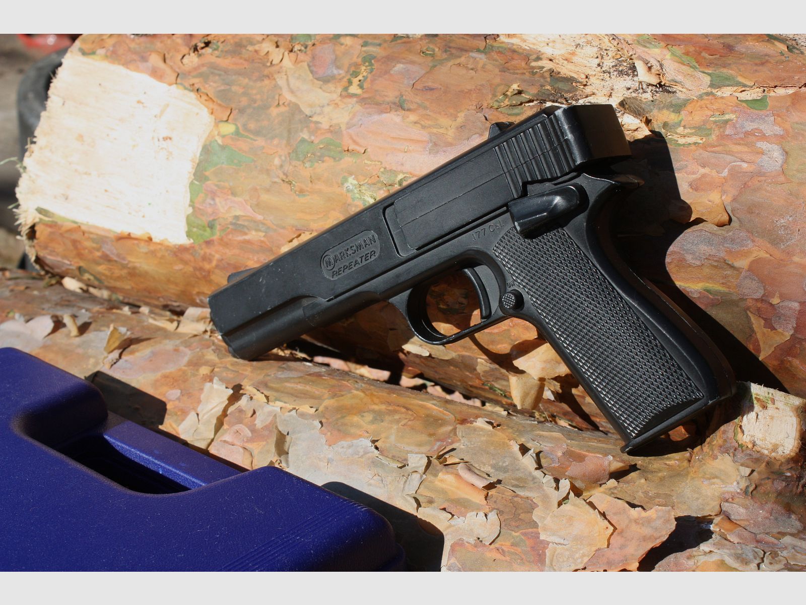 Pistolet à air Vintage Marksman Repeater .177 (4,5 mm) – Los Angeles USA – Bricoleur - ancienne production américaine (années 1960–1970)