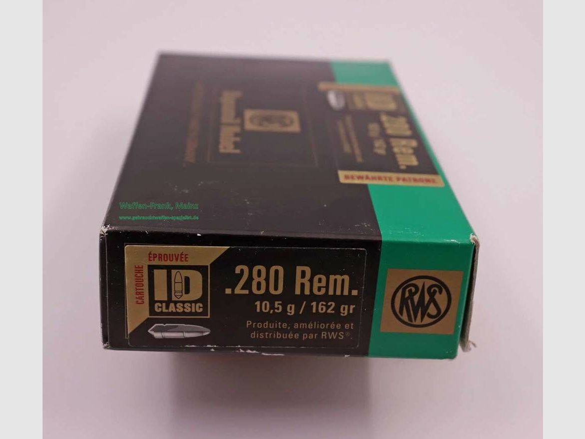 RWS (WZd.Fa.Rottweil) rifle cartridges .280Rem