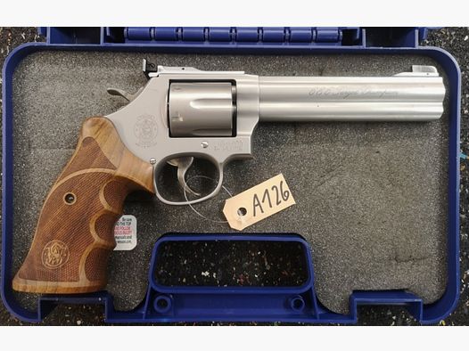 SMITH & WESSON Mod. 686 -6  6" Target Champion .357Mag matt