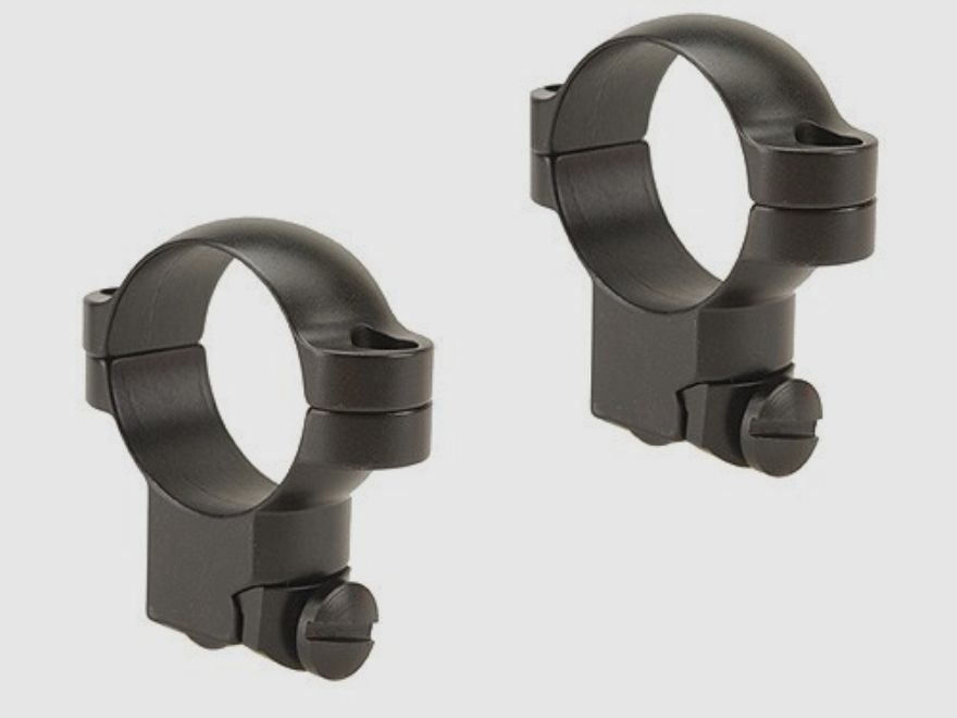Leupold Ruger #1, 77/22 Anelli 30mm alti nero opaco
