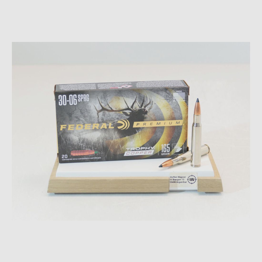 Federal Trophy Copper 10,7g/165grs à20