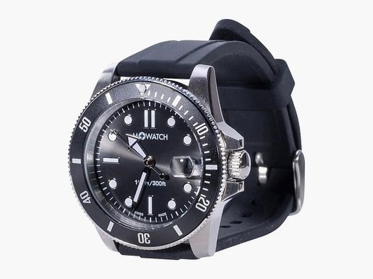 M+WATCH M+WATCH Uhr Mondaine Aqua Steel 41 - Rot