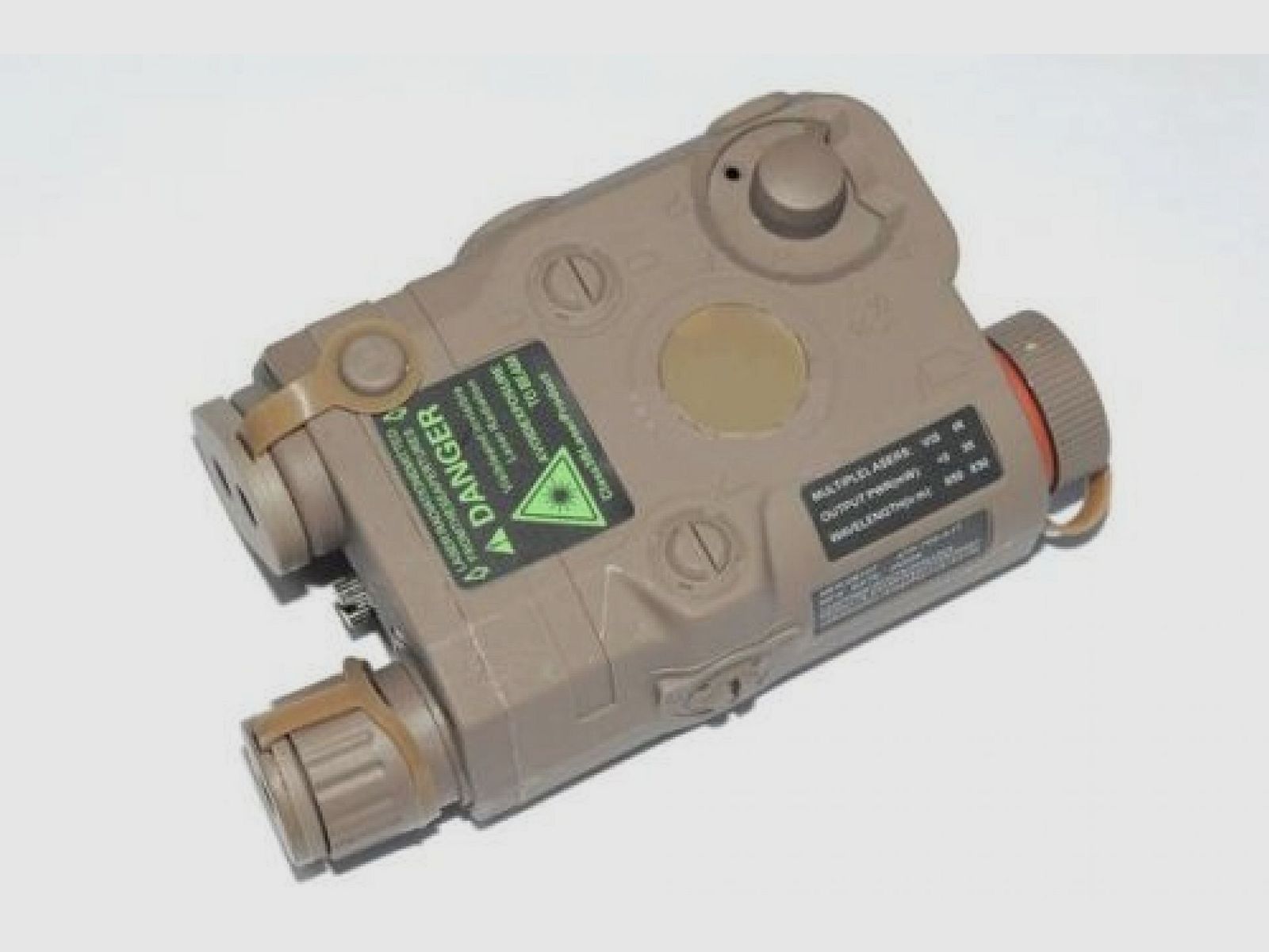Batteriebehälter AN/PEQ 15 – tan, Bild 1 von 2