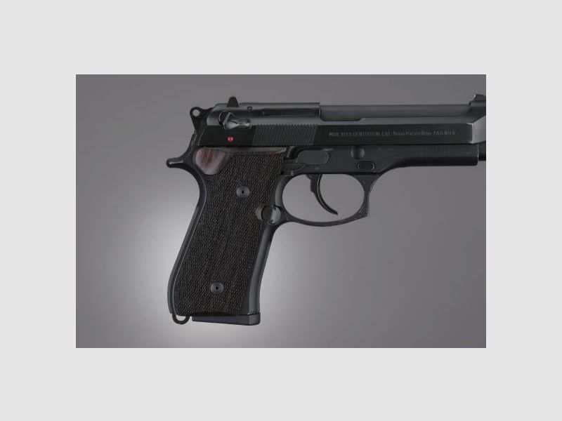 Rozenhouten Grips Beretta 92, afbeelding 1 van 2