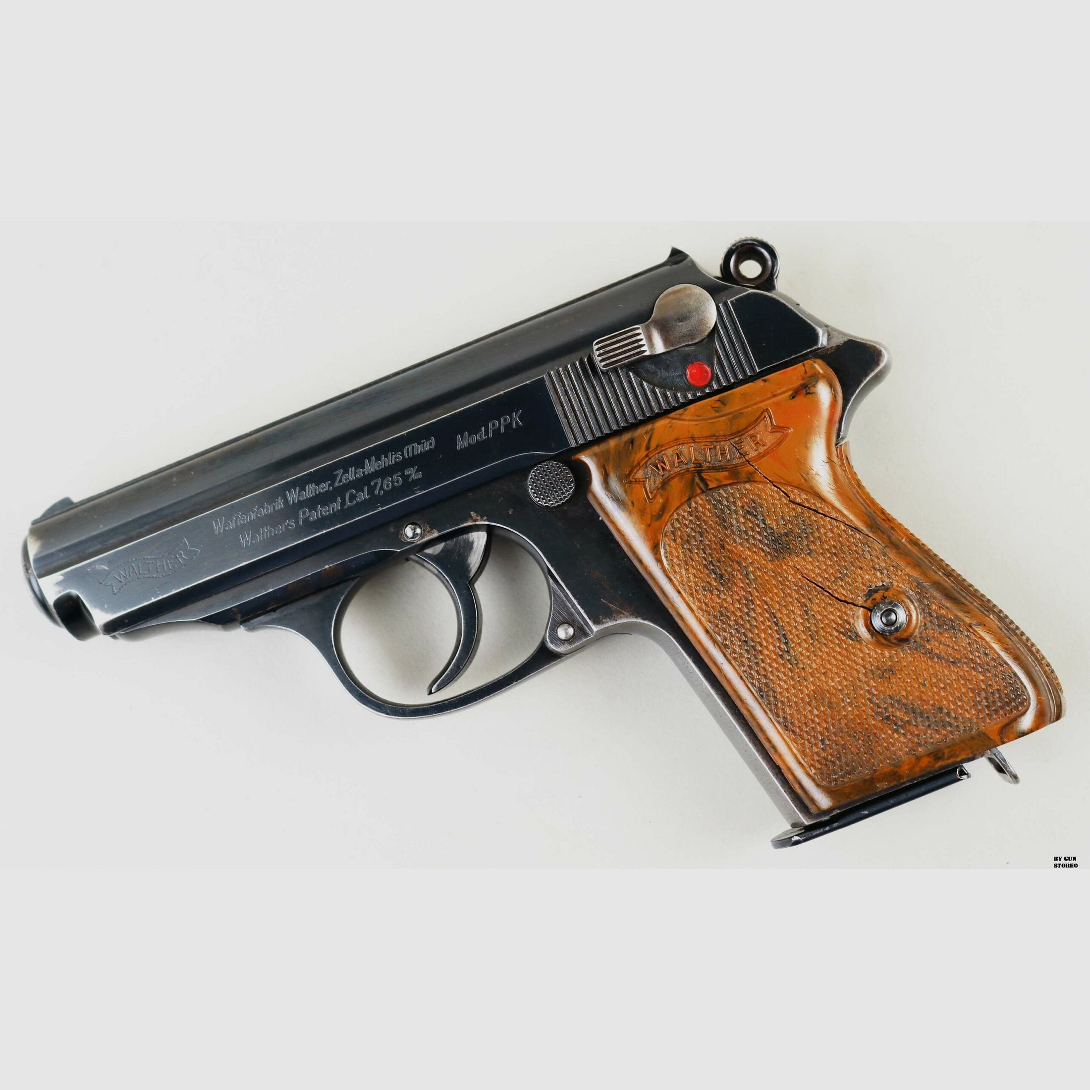 Pistola Walther mod. PPK cal. 7,65mm matr. 254140K, immagine 2 di 8