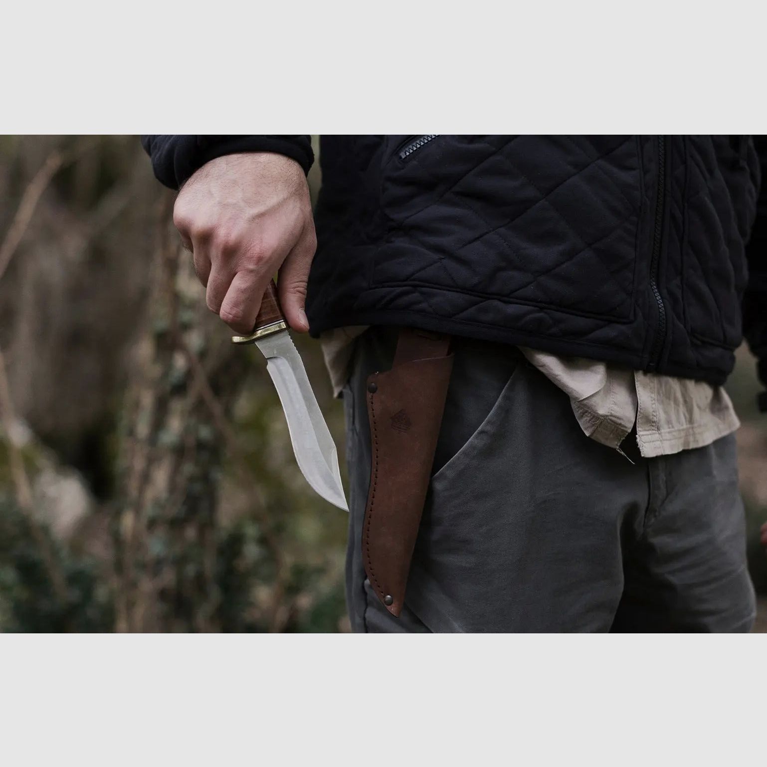 PUMA SGB Buffalo Hunter, Stacked Leather