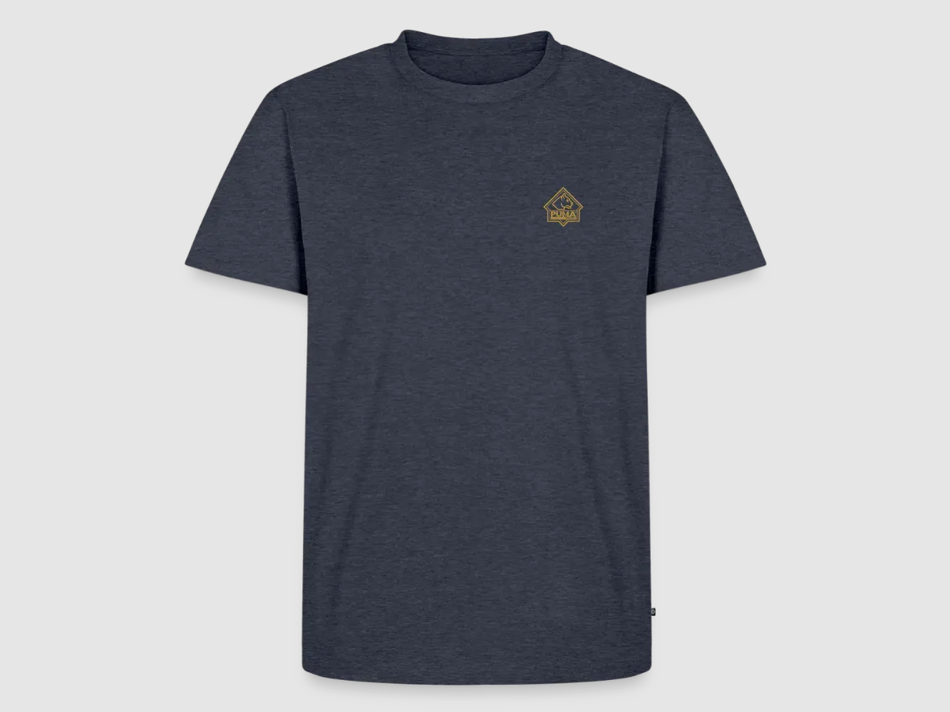 PUMA Herren Premium T-Shirt „Sharp Staff White Hunter"