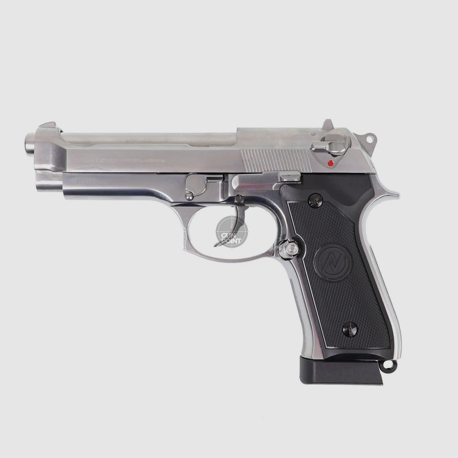 Luftpistole - NX92 Premium Classic Chrom - BlowBack - Co2-System- Kal. 4,5 mm BB