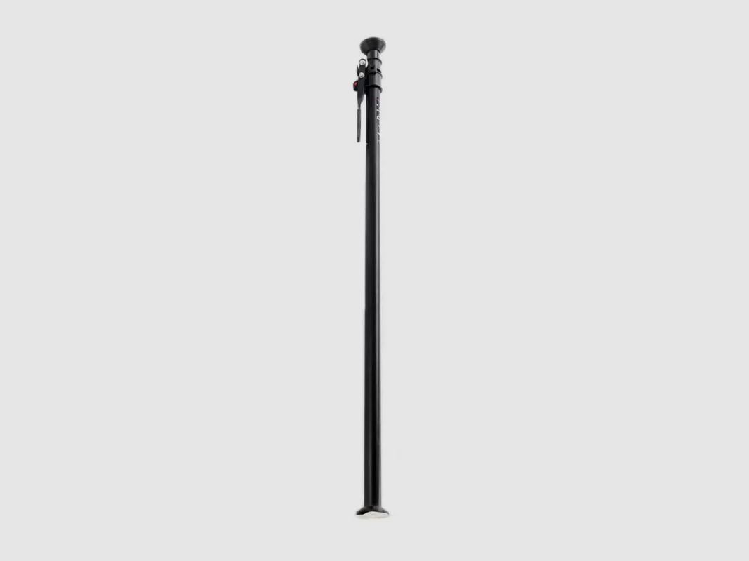 Autopole (vertikale Stange). Höhe 1,5-2,7m. Schwarz, Bild 1 von 3