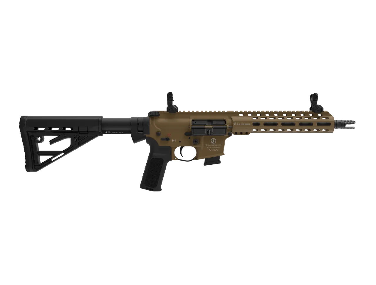 Schmeisser AR15-9 S4F 10.5″ FDE
