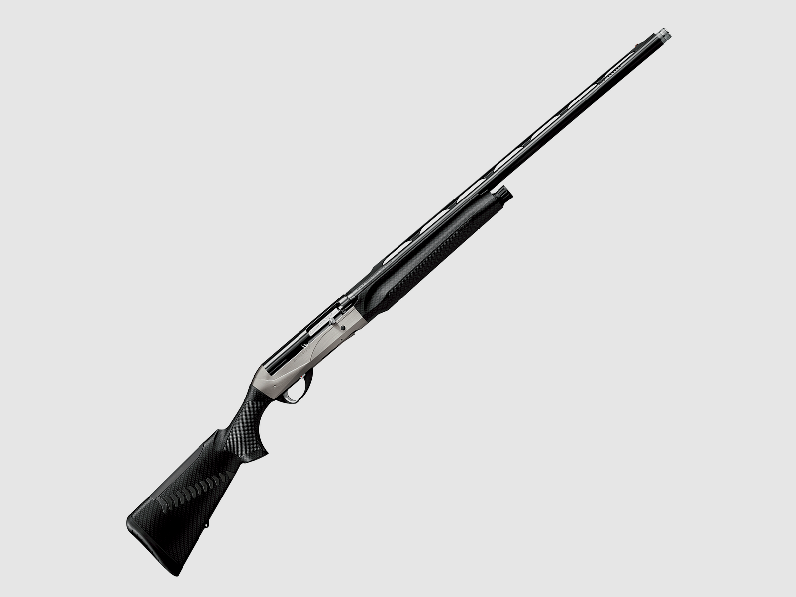 Benelli Raffaello Ethos Super Sport 28 het semi-automatische geweer in kaliber 28 voor elke uitdaging. De carbonfiber op de kolf en voorhand en de handafgewerkte verchroomde behuizing geven het een onmiskenbare sportieve uitstraling., afbeelding 2 van 2