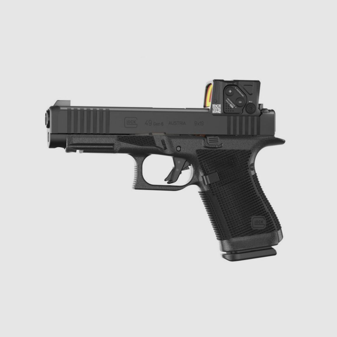 Pistole Glock 49 Gen6, A-Cut Combo, 9×19, Reflexvisier Aimpoint COA, 15 Schuss, Bild 1 von 2