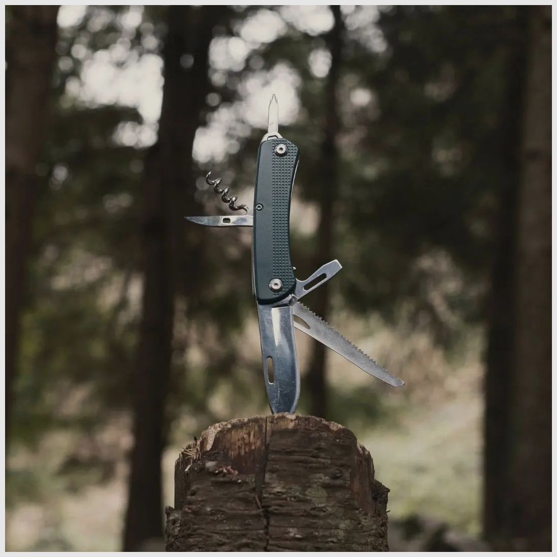 PUMA TEC pocket-tool, green