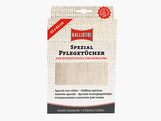 Spezial Pflegetücher – Zur Intensiv-Pflege und Reinigung 3er-Set