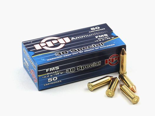 Prvi Partizan, 38 Special, SPL 158gr, 50 pcs