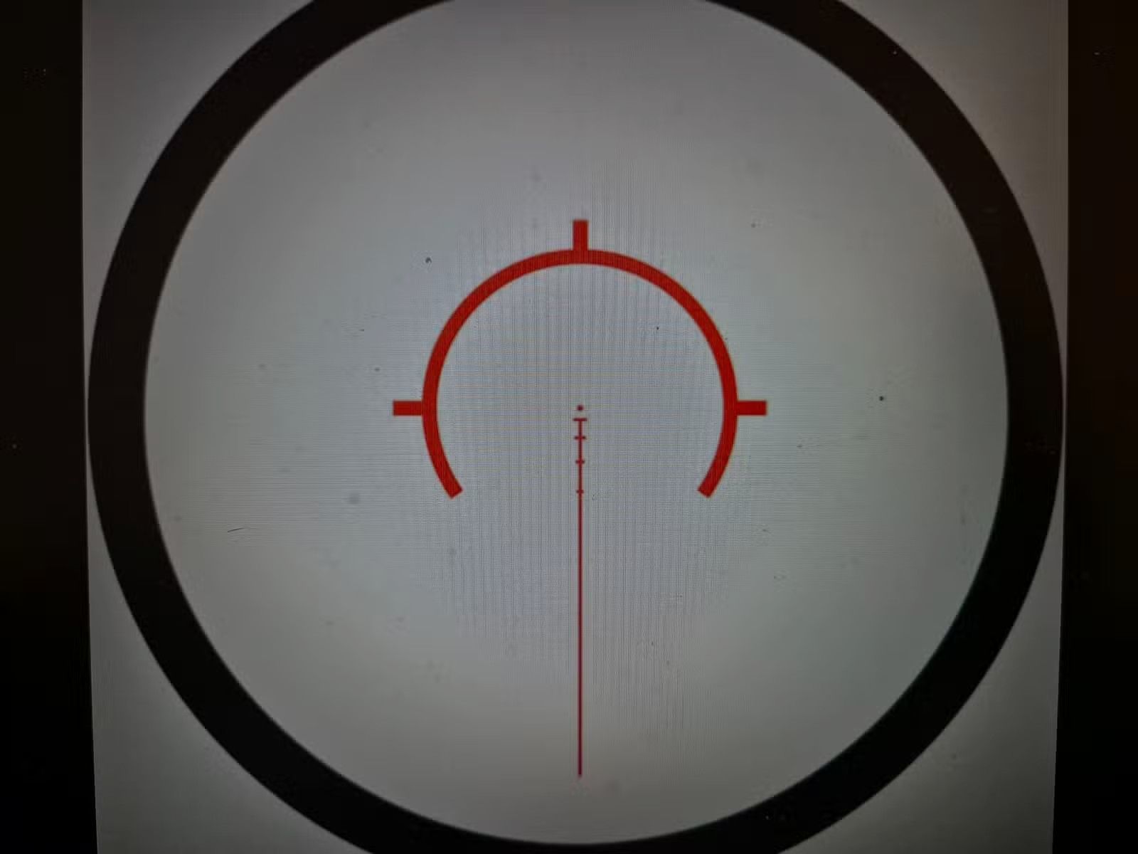 Truglo Prisma pr3 3x32mm Jagd taktisches Gewehr Fernrohr beleuchtet 6 MOA absehen Rot Punkt Visier