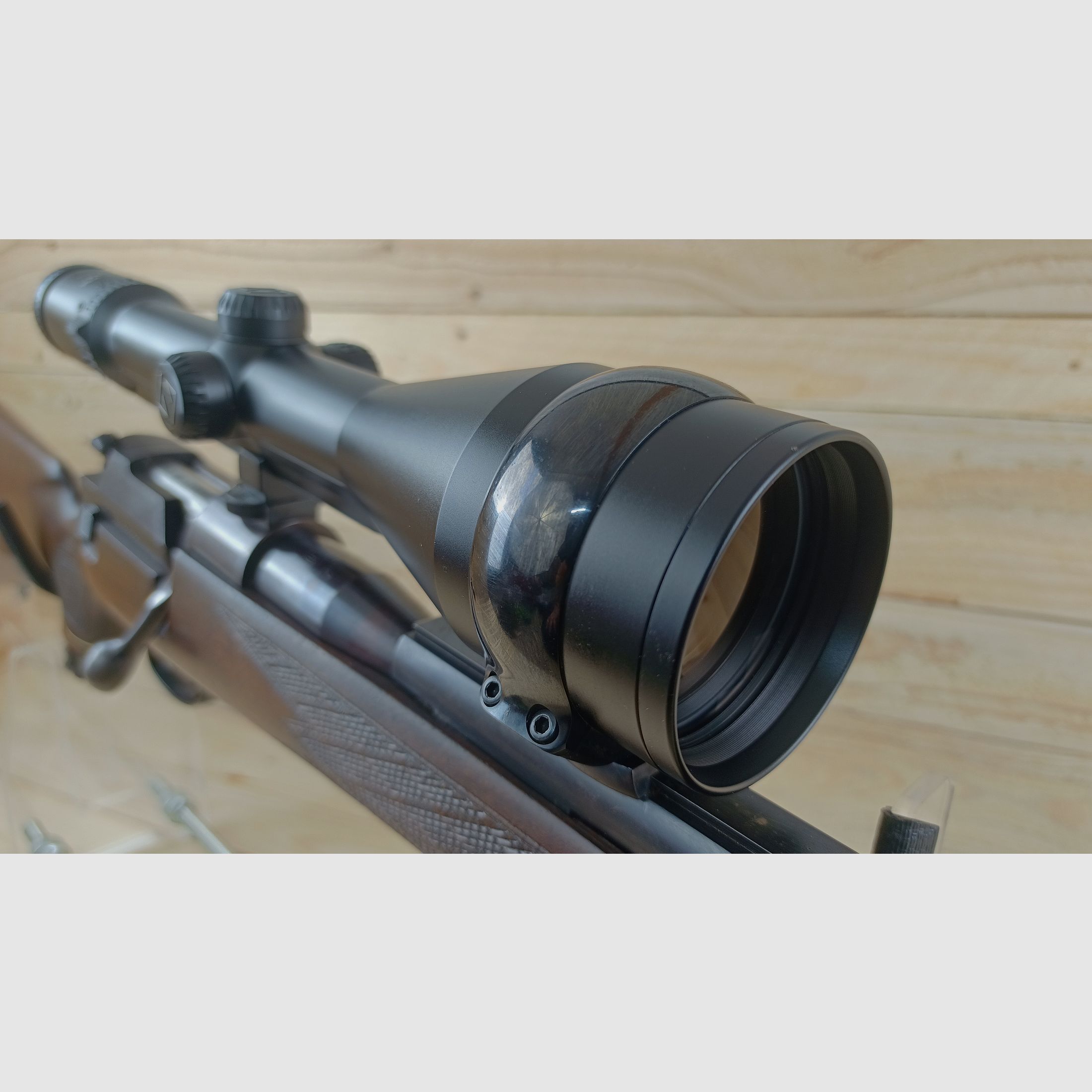 Mauser Mod. 66S, Mauser 66S, Cal. 9,3x62 *con Zeiss Diavari y retícula iluminada*