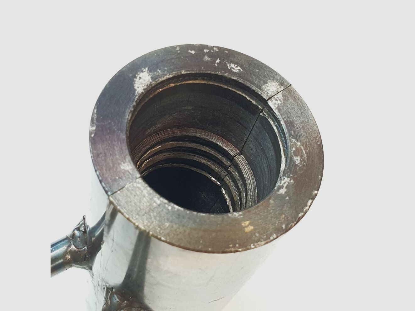 Rarità sconosciuta: Stampo per fusione di artiglieria da 45 mm - Unione Sovietica della Seconda Guerra Mondiale PAK (BR-240) / Produzione di deposito