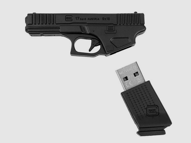 GLOCK USB stick Glock pistol, 8 GB storage capacity