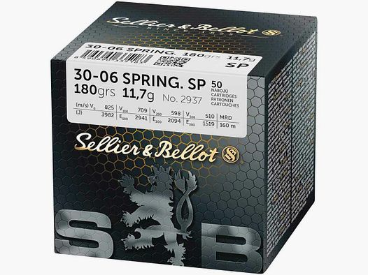 Sellier & Bellot	 S&B SP-S 180grs - 50Stk