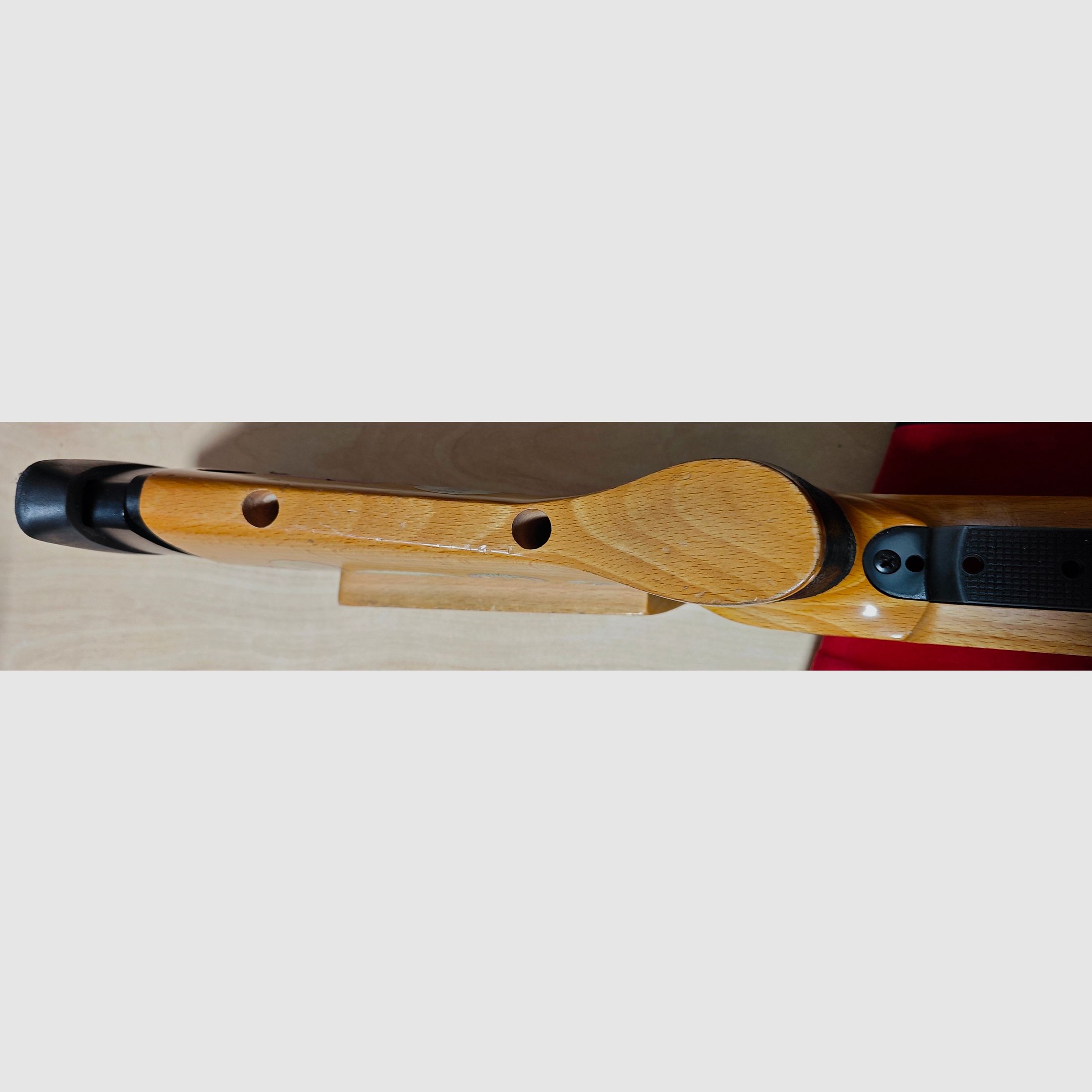 Used stock from an Anschütz 1907