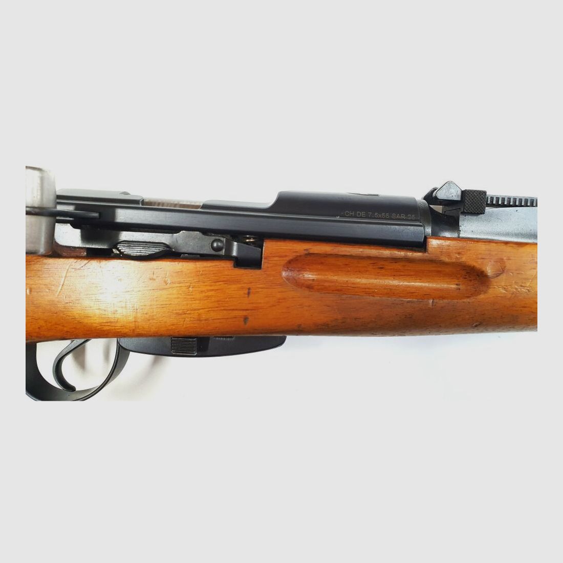 Bern Weapons Factory Repeating Rifle Bern Weapons Factory Swiss K31 Caliber 7.5x55 Swiss complete matching numbers + private