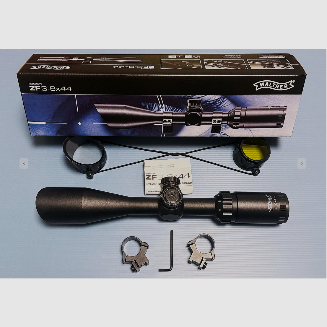 Walther scope 3-9x44, image 1 of 2