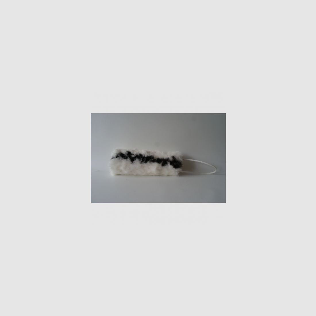 Dummy with rabbit fur