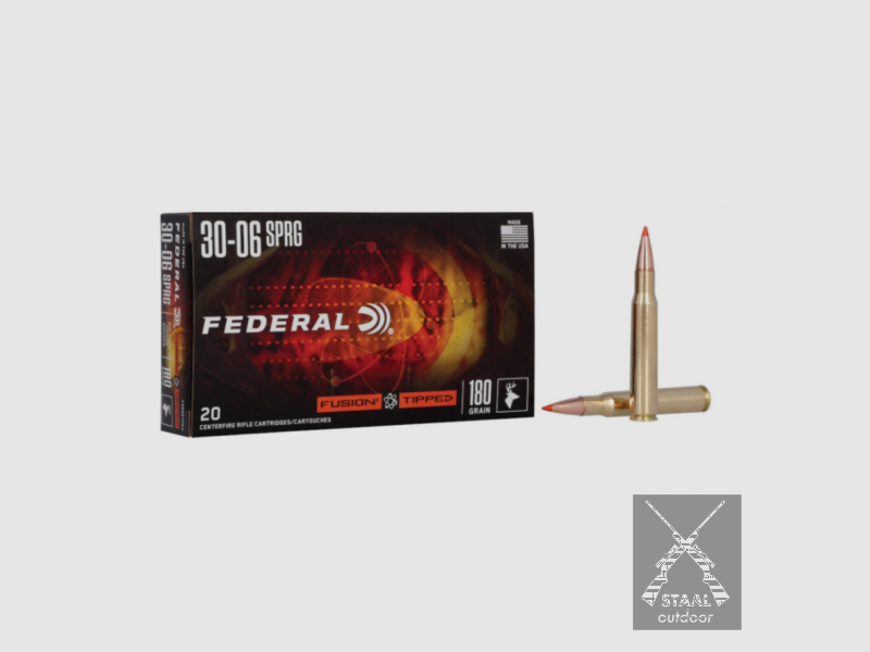 Federal Fusion Tipped .30-06 Springfield 180 Grain