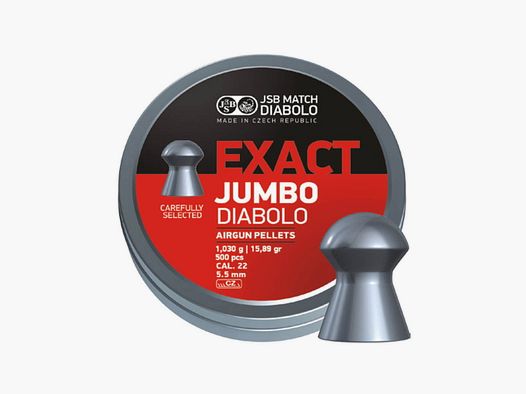 JSB Exact Jumbo, Kal. 4,5mm, 1,03g,
