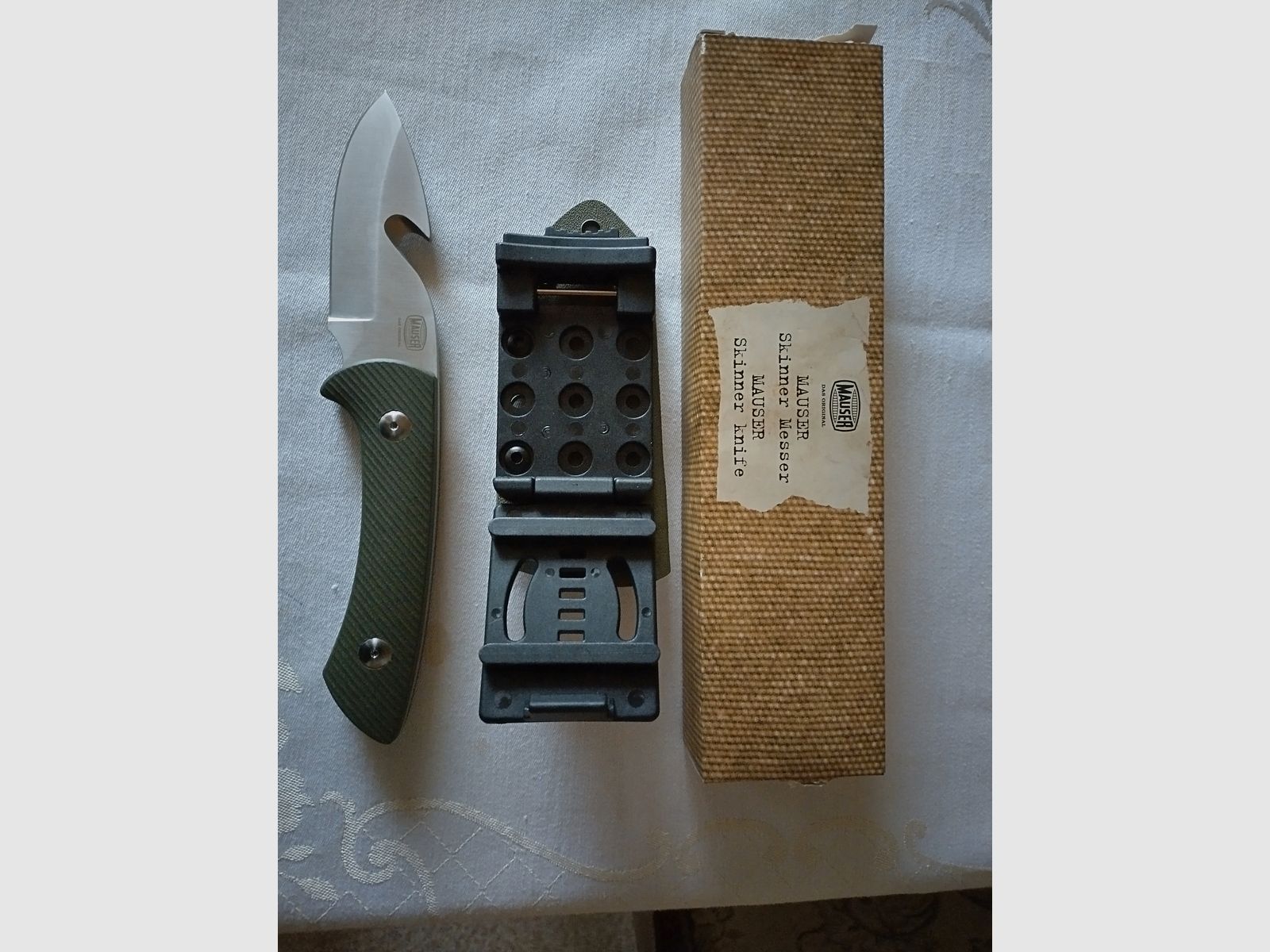 Mauser Skinner Messer für Angler und Jäger.