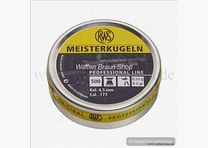PROF-L MEISTER 4,5MM Ø4,50 pallini per carabina ad aria compressa
