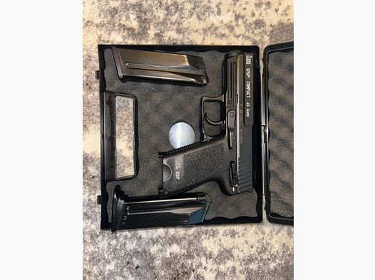 Heckler & Koch USP Compact .45 ACP | Excelente estado | 2 cargadores | Maletín original