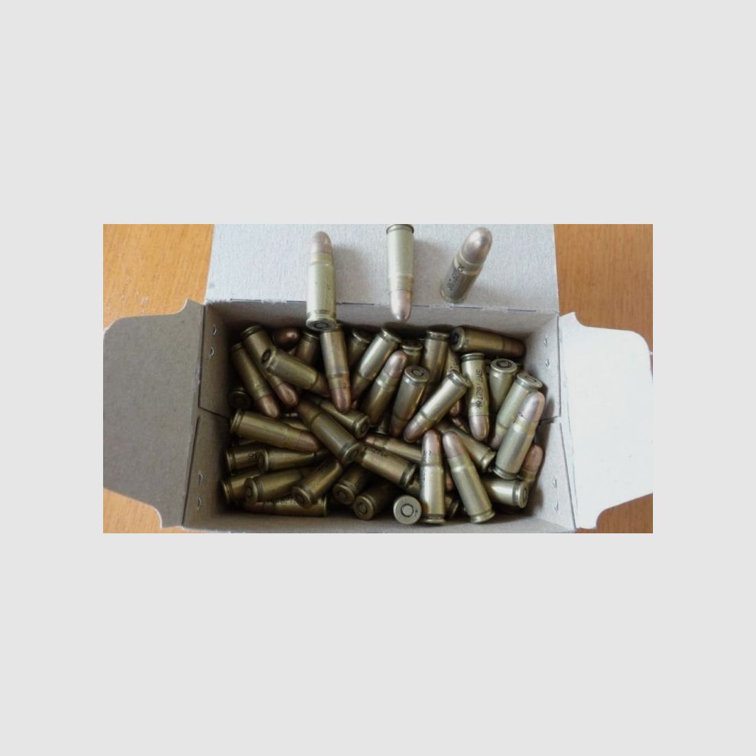 CZ Fertigung Patronen: Surplus 7,62x25 Tokarev 5,5g