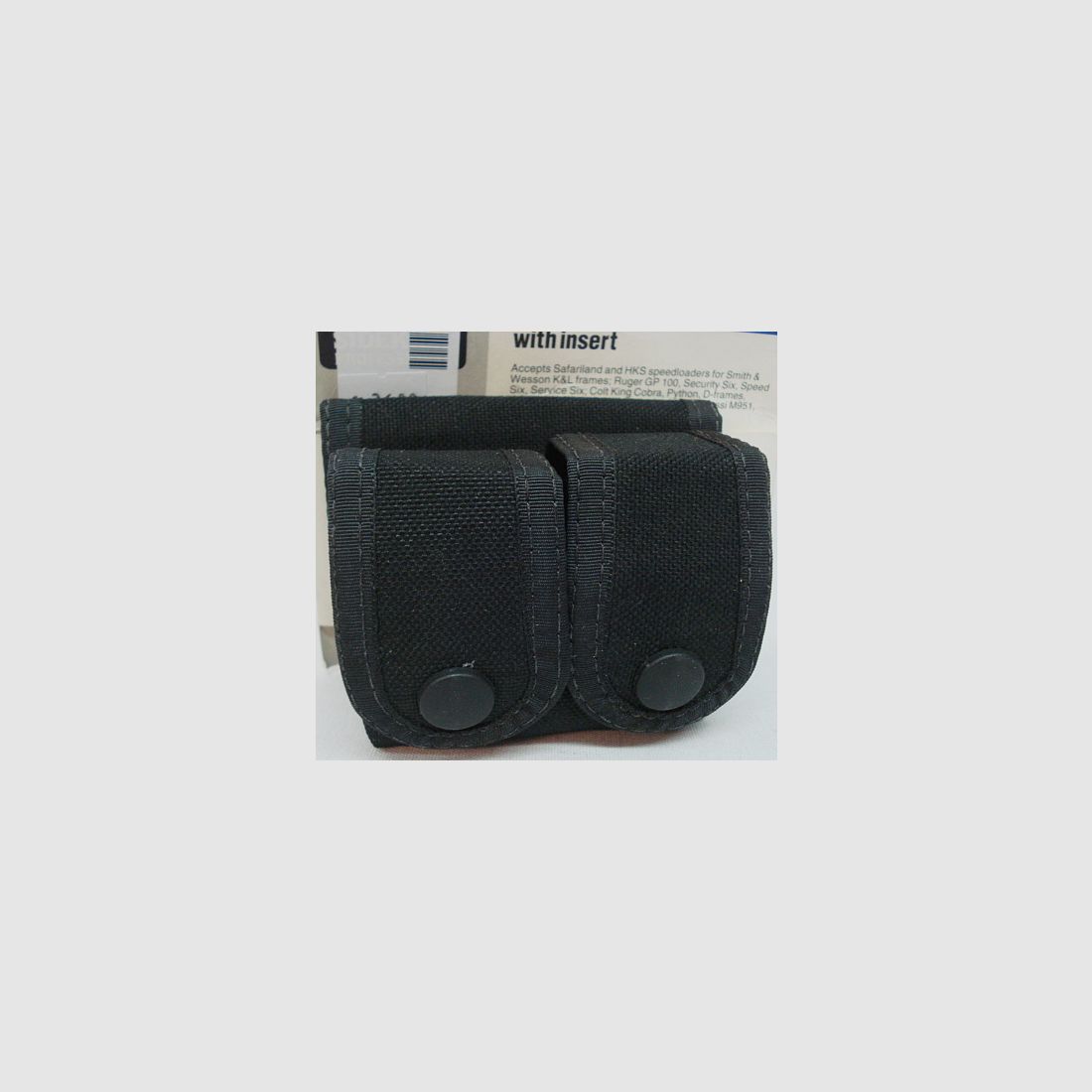 Speedloader Case - met stijve nylon inzetstukken