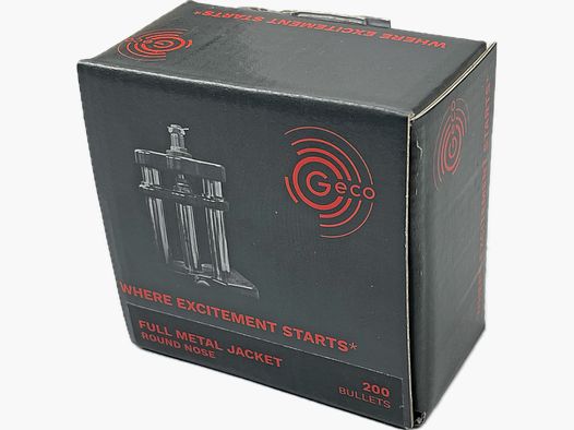 Projectiles Geco Vollmantel 9mm Luger 124grs