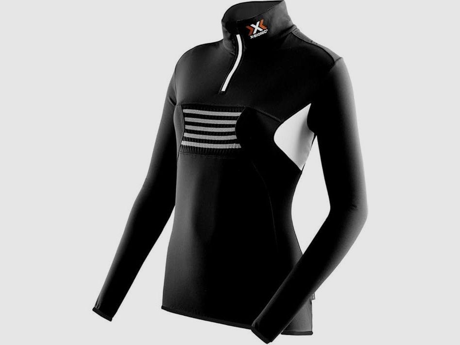 X-Bionic Ropa Funcional para Adultos Esquí Dama Raccoon OW 2da Capa Zip Up, imagen 1 de 5