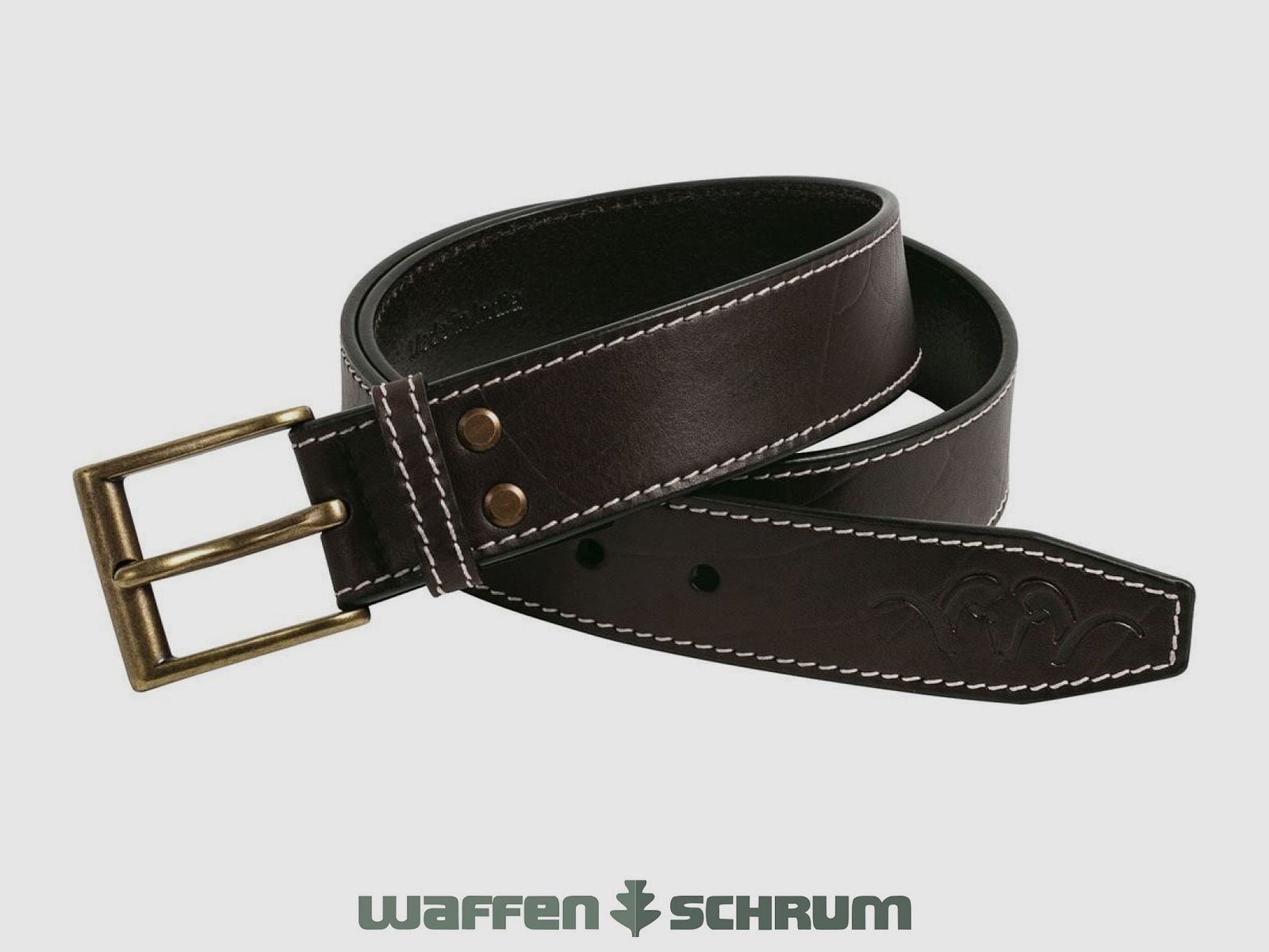 Blaser leather belt 221 cognac