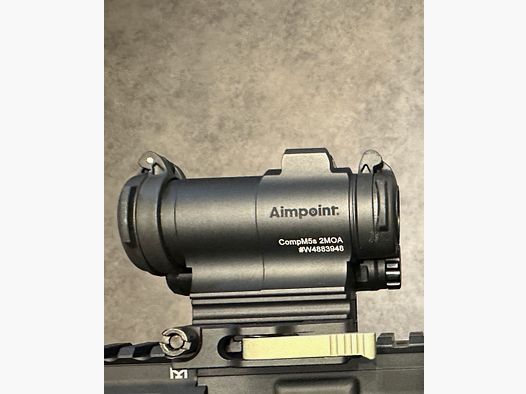 ## Aimpoint  CompM5s mit Micro LRP Montage so gut wie neu! ##