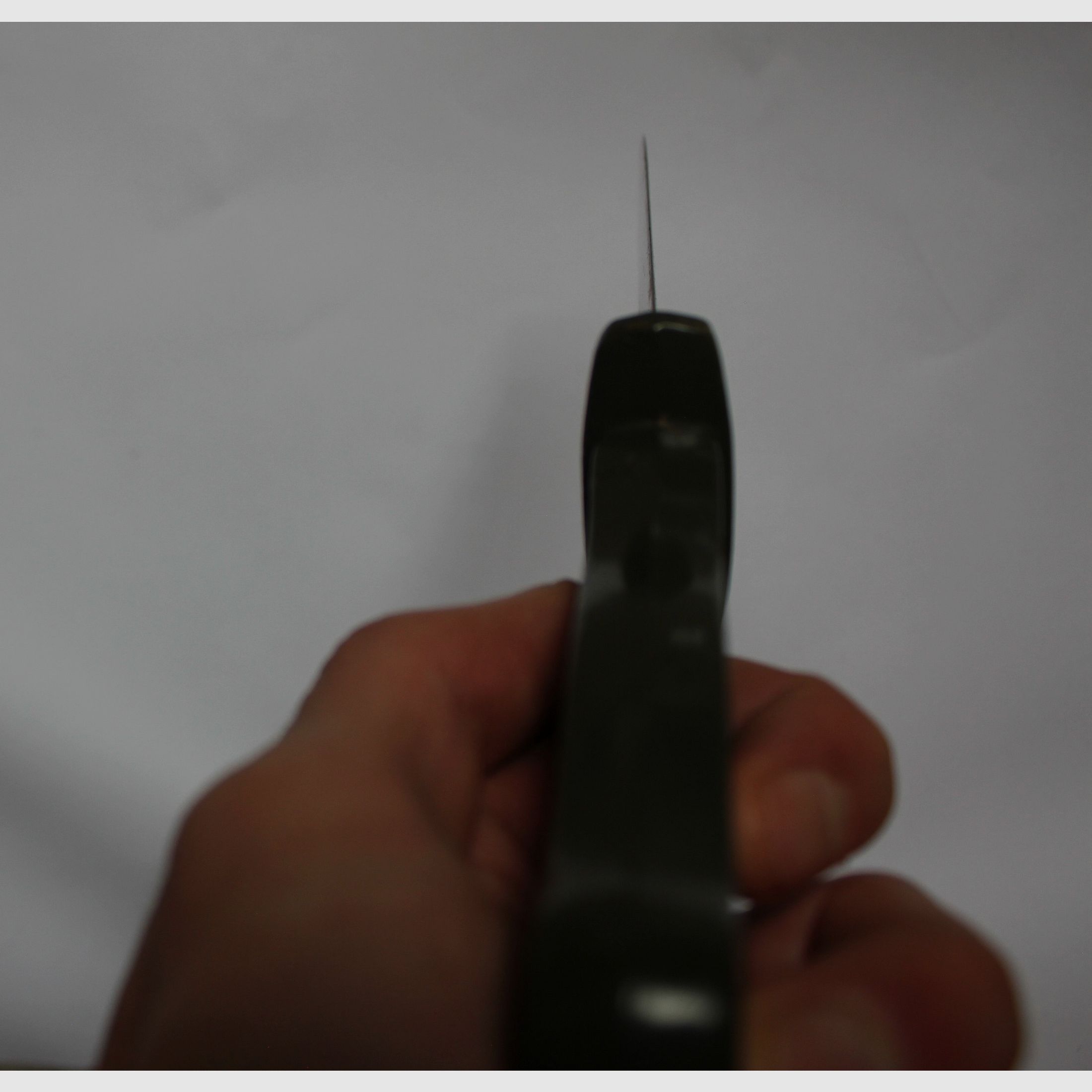 Cuchillo de viaje original de Hubertus Solingen de la Guerra Fría, modelo de cuchillo de combate de la Bundeswehr y visualmente inspirado en el cuchillo de viaje de la HJ