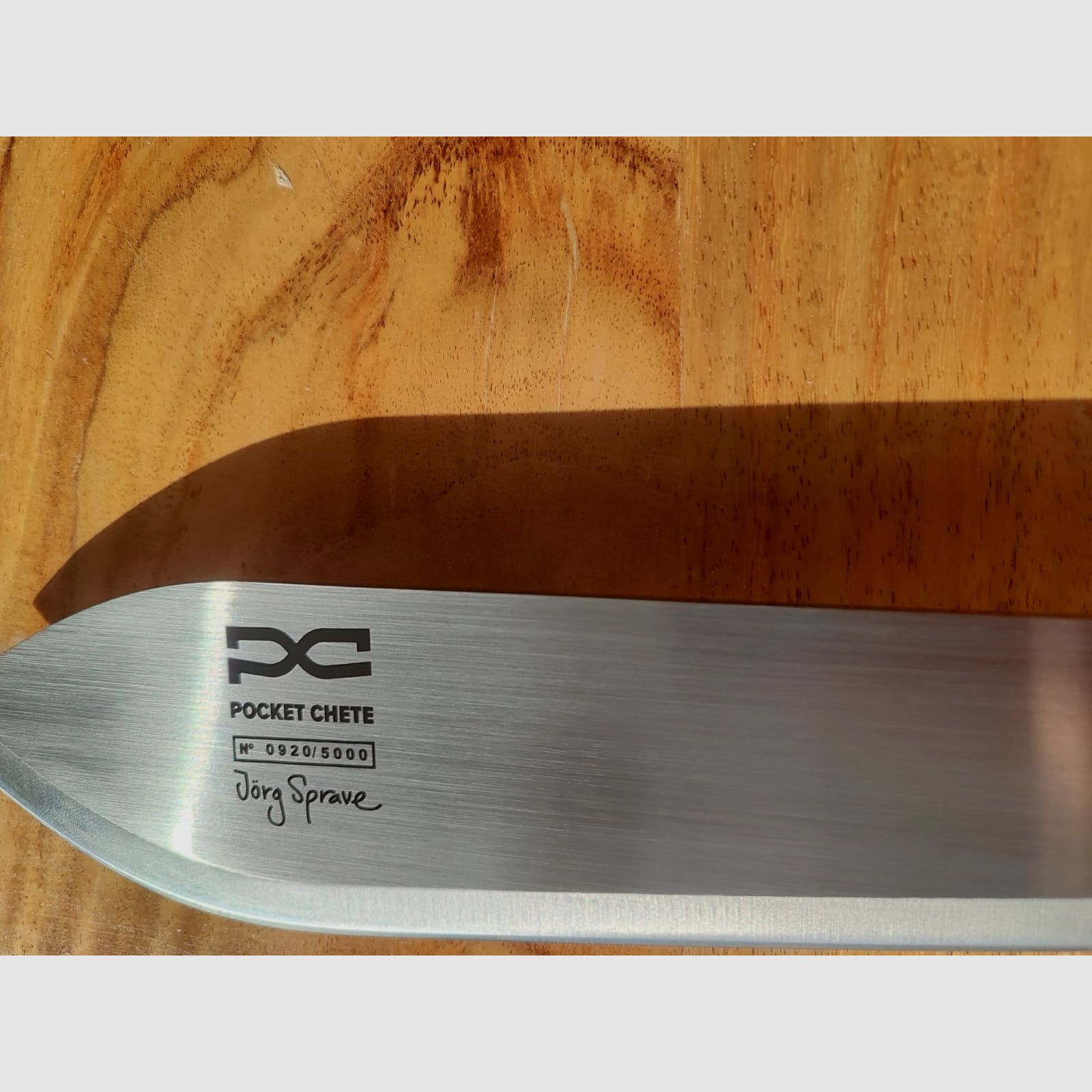GOGUN Knife - Jörg Sprave’s Pocket Chete – Edizione Limitata