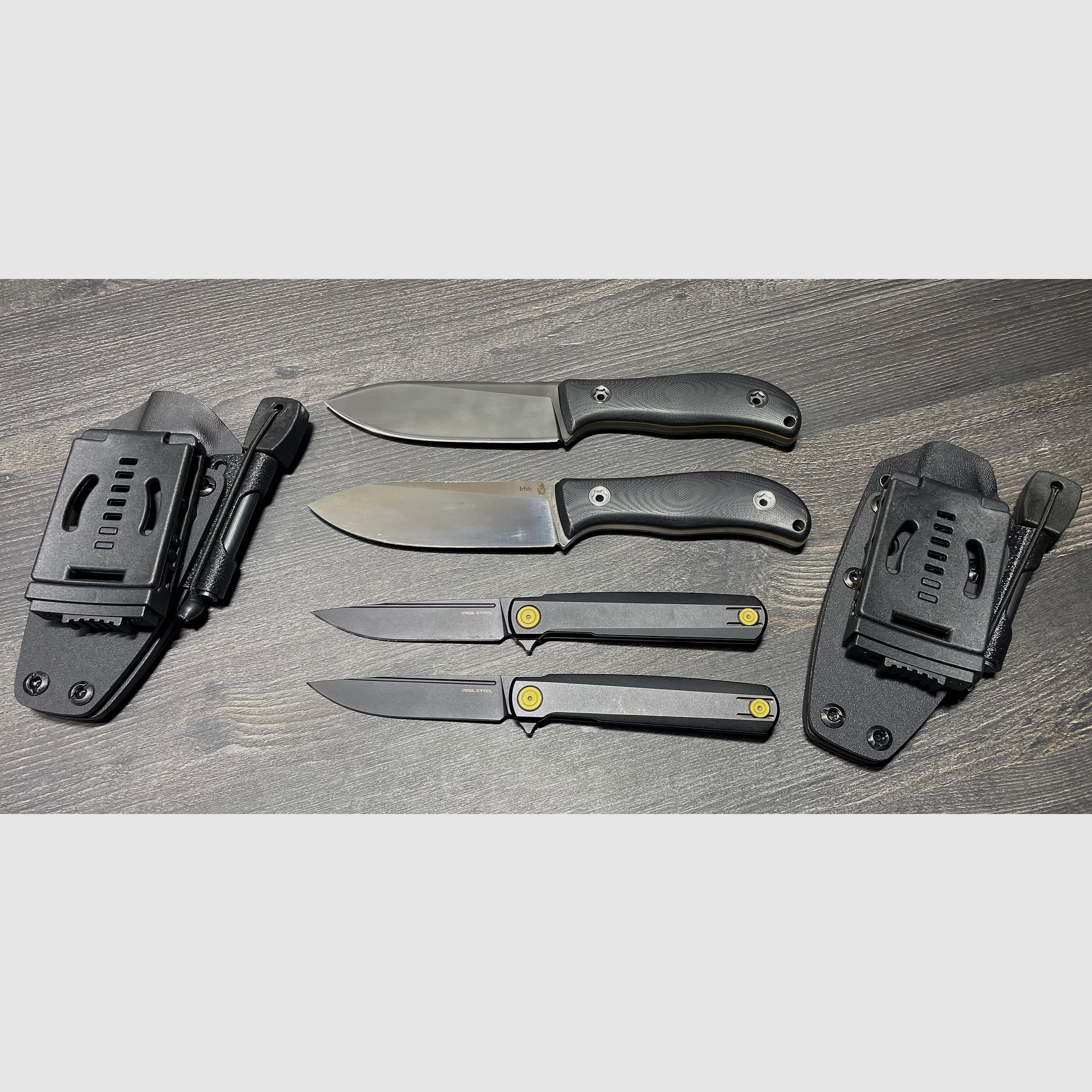 Nóż Bushcraft Irbis / Real Steel G Frame