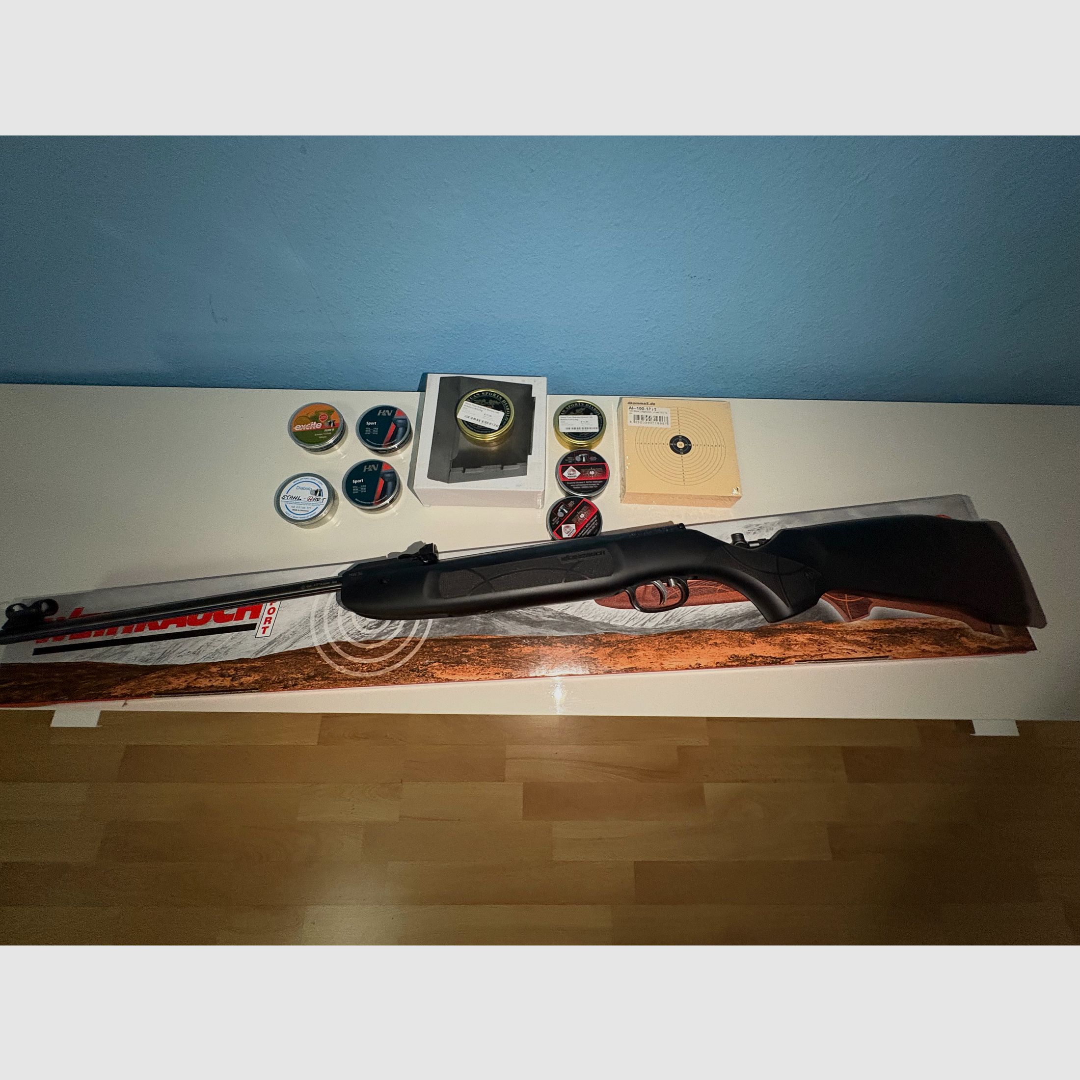 Luftgewehr Weihrauch neu mit Zubehör