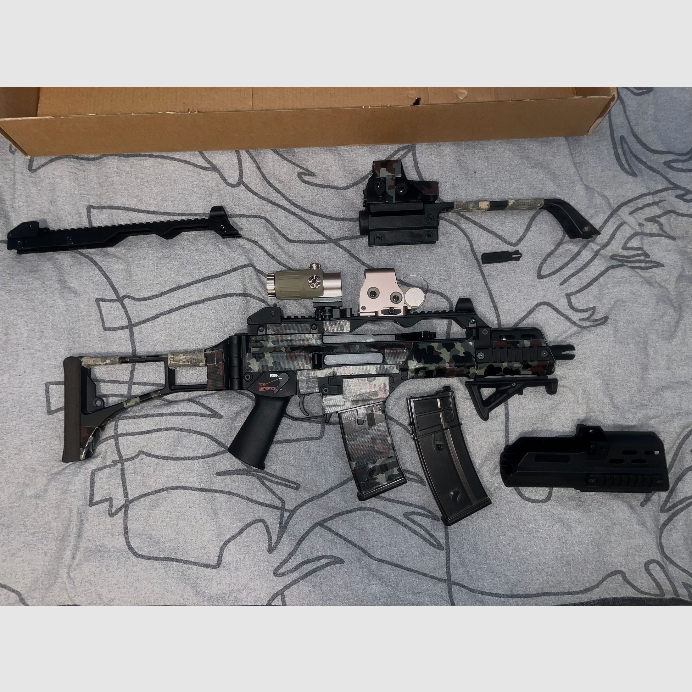 Wei-ETech Mod. 39C Gas-Blow-Back mit Zubehör 