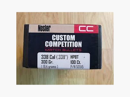 NOSLER C338 GR 300 HPBT QT 100