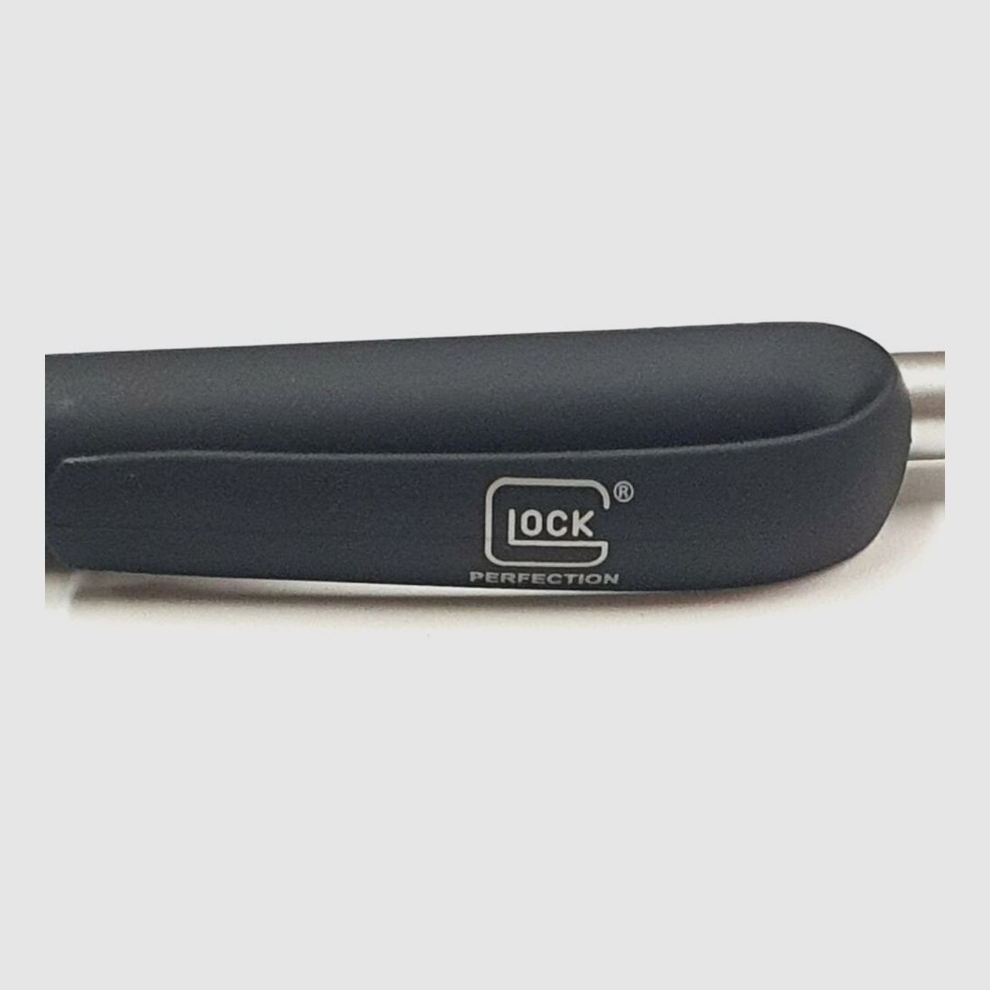 Glock Original GLOCK Perfection Kugelschreiber / ballpoint pen mit Glock Logo auf dem Halter