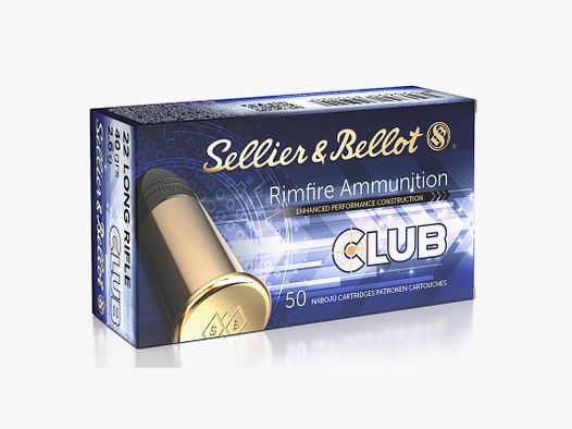 MUNITIONS SELLIER & BELLOT 22LR CLUB