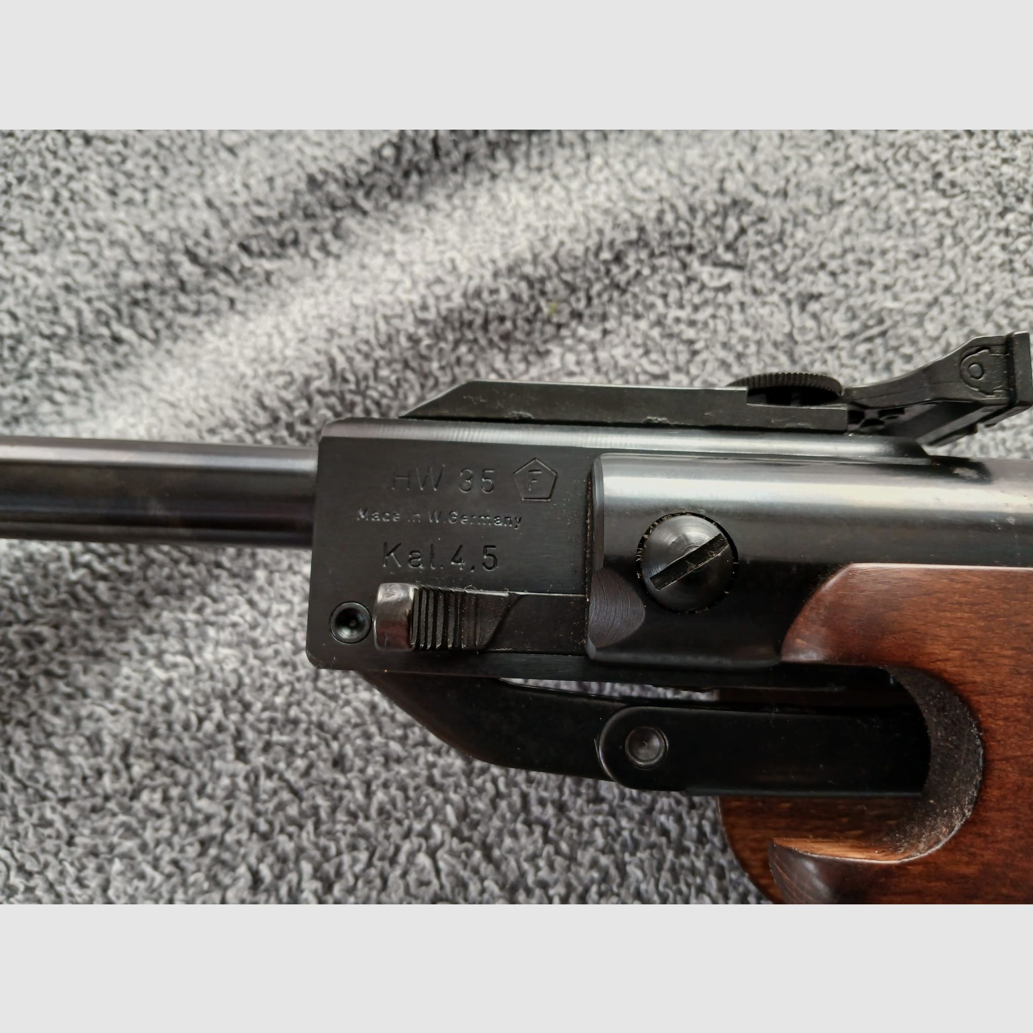 Weihrauch HW 35 con telescopio 4x32, OTTIMO stato