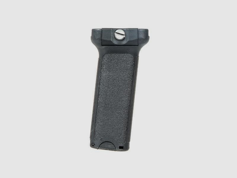 Vertikaler Griff "Slant", lang, schwarz