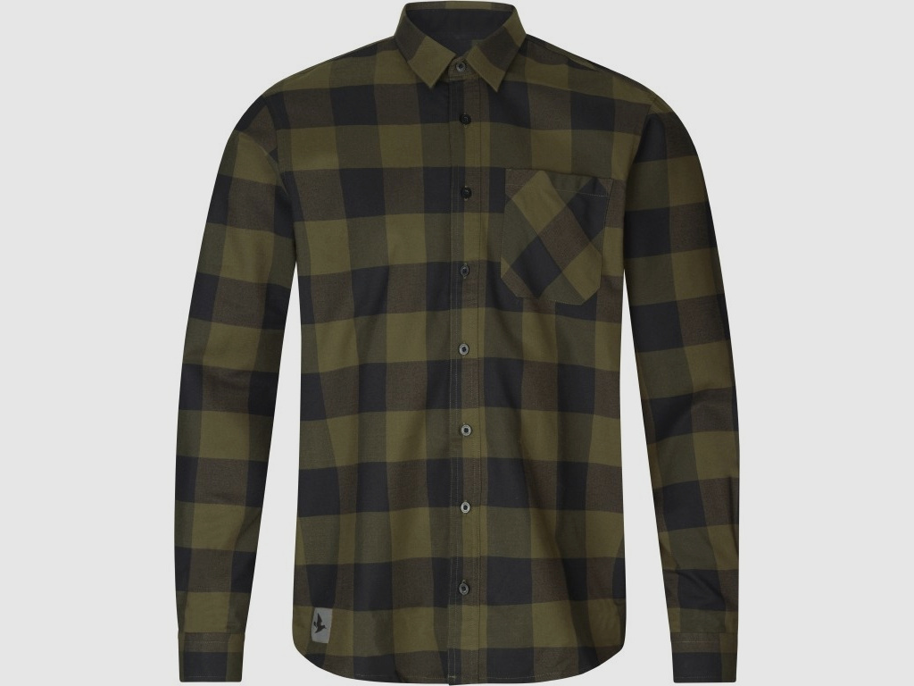 Seeland Toronto green flannel shirts for men